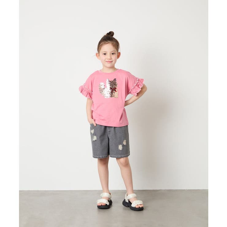 [110-150]【接触冷感/綿100％】モチーフアソートTシャツ | a.v.v【KIDS】 | 詳細画像9 