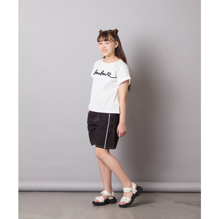 [120-160]【接触冷感/綿100％】シュルロゴTシャツ | a.v.v【KIDS】 | 詳細画像16 