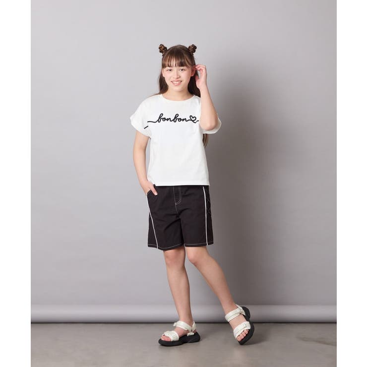[120-160]【接触冷感/綿100％】シュルロゴTシャツ | a.v.v【KIDS】 | 詳細画像17 