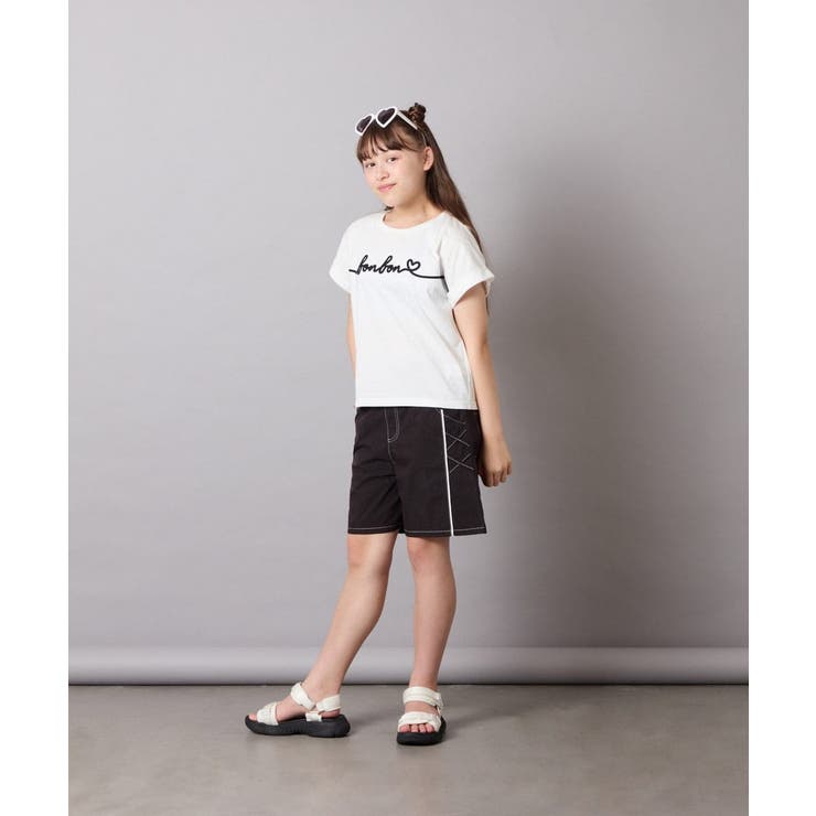 [120-160]【接触冷感/綿100％】シュルロゴTシャツ | a.v.v【KIDS】 | 詳細画像20 