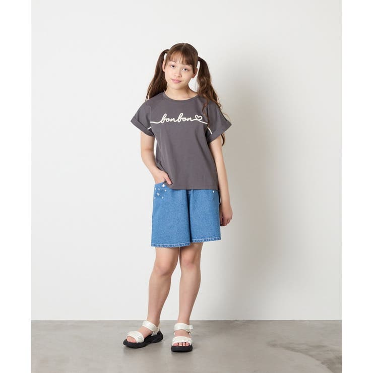 [120-160]【接触冷感/綿100％】シュルロゴTシャツ | a.v.v【KIDS】 | 詳細画像25 