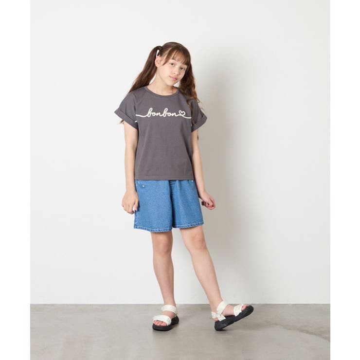 [120-160]【接触冷感/綿100％】シュルロゴTシャツ | a.v.v【KIDS】 | 詳細画像27 