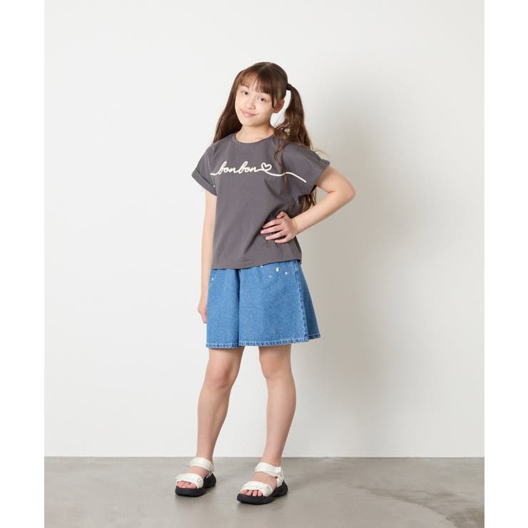 [120-160]【接触冷感/綿100％】シュルロゴTシャツ | a.v.v【KIDS】 | 詳細画像28 