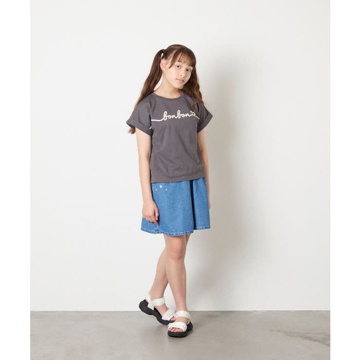 [120-160]【接触冷感/綿100％】シュルロゴTシャツ | a.v.v【KIDS】 | 詳細画像29 