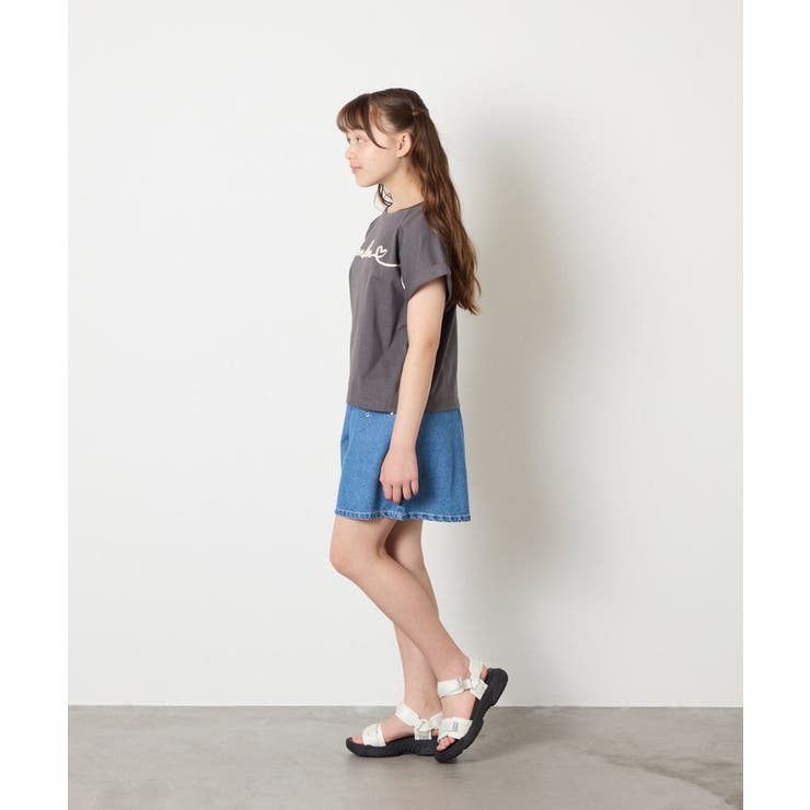 [120-160]【接触冷感/綿100％】シュルロゴTシャツ | a.v.v【KIDS】 | 詳細画像30 