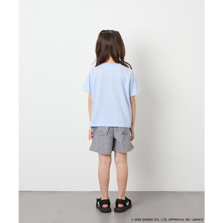 [110-140]【数量限定】[シナモロール＆クロミ]スパンコールTシャツ | a.v.v【KIDS】 | 詳細画像14 