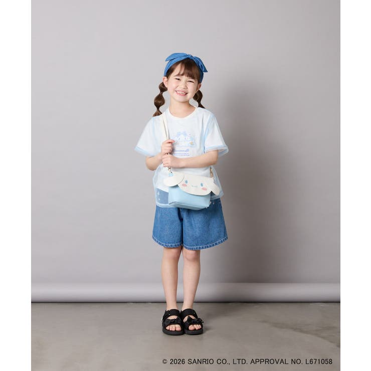 [120-150]【数量限定】[シナモロール＆クロミ]オーバーチュールTシャツ | a.v.v【KIDS】 | 詳細画像14 