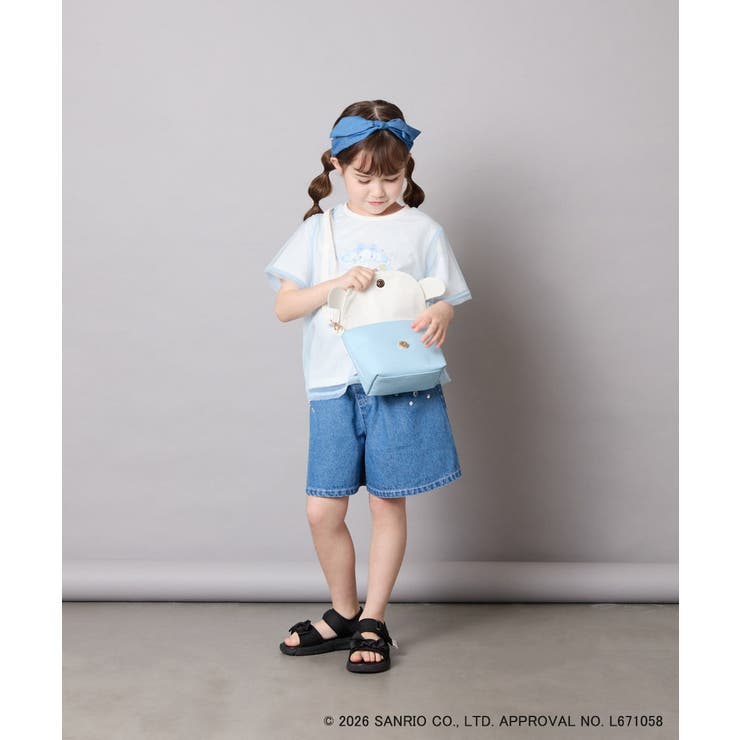 [120-150]【数量限定】[シナモロール＆クロミ]オーバーチュールTシャツ | a.v.v【KIDS】 | 詳細画像16 