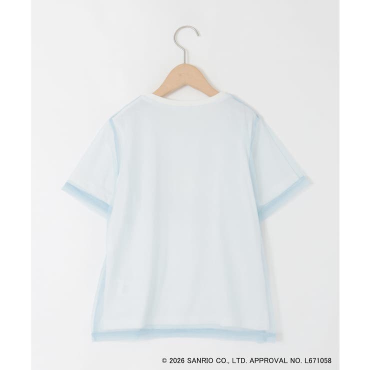 [120-150]【数量限定】[シナモロール＆クロミ]オーバーチュールTシャツ | a.v.v【KIDS】 | 詳細画像19 