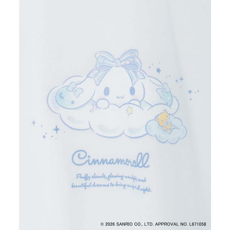 [120-150]【数量限定】[シナモロール＆クロミ]オーバーチュールTシャツ | a.v.v【KIDS】 | 詳細画像23 