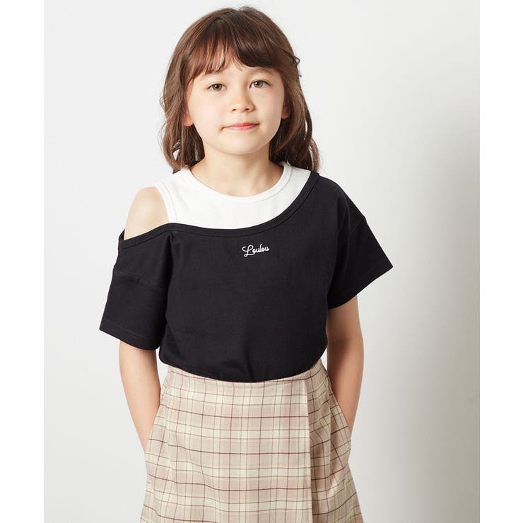 [100-130]アシメレイヤー風Ｔシャツ | a.v.v【KIDS】 | 詳細画像16 