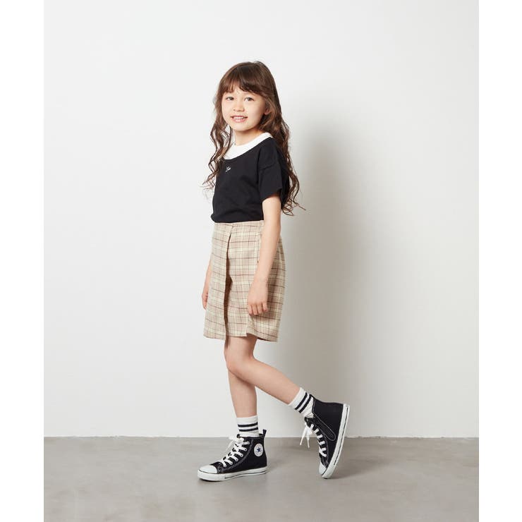 [100-130]アシメレイヤー風Ｔシャツ | a.v.v【KIDS】 | 詳細画像18 