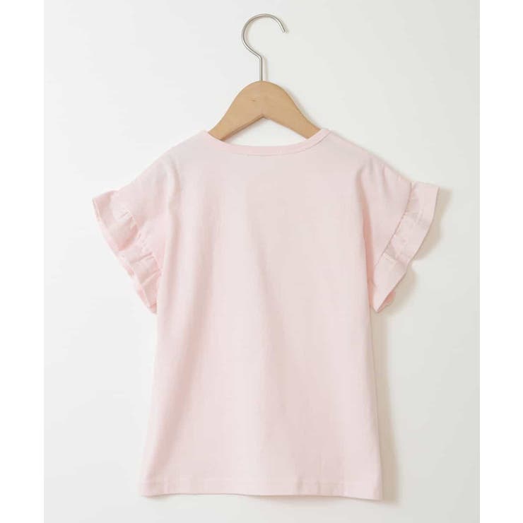 [140-150]袖フリルスパンコールＴシャツ | a.v.v【KIDS】 | 詳細画像3 