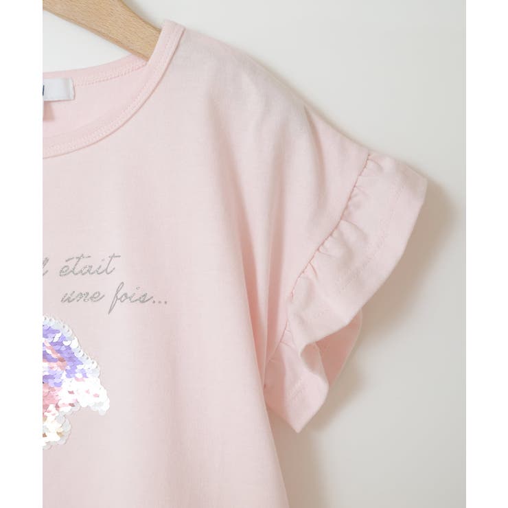 [160]袖フリルスパンコールＴシャツ | a.v.v【KIDS】 | 詳細画像28 