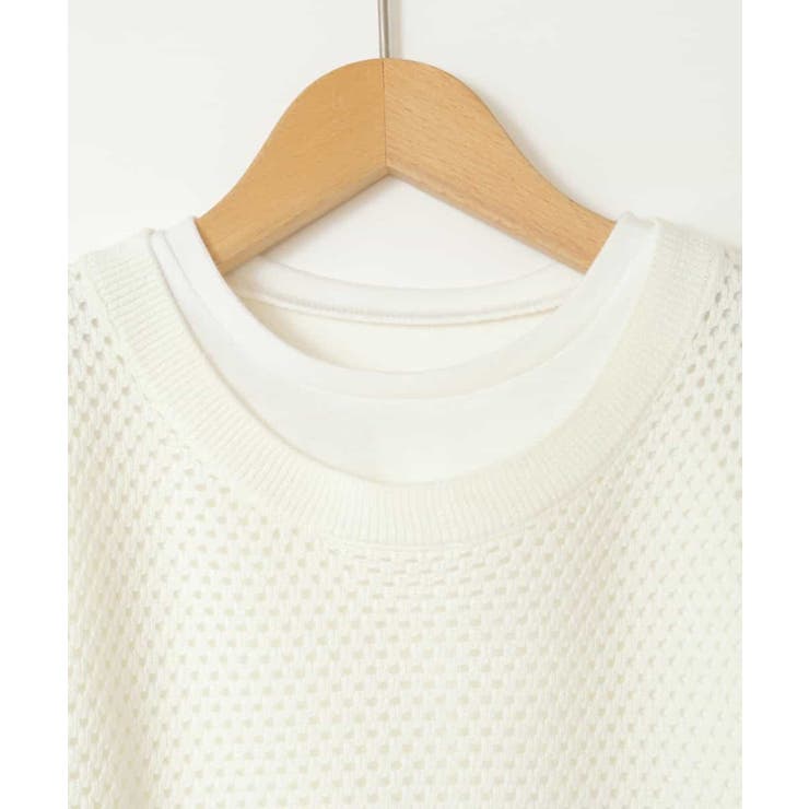 [100-130]【2点セット】メッシュ編みニットベストセット | a.v.v【KIDS】 | 詳細画像21 