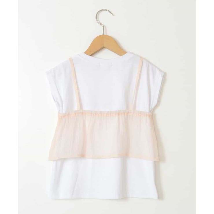 [100-130]シアーキャミドッキングＴシャツ | a.v.v【KIDS】 | 詳細画像18 