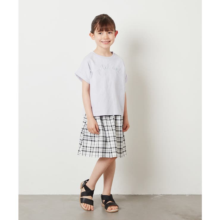 [100-130]アソートロゴプリントTシャツ | a.v.v【KIDS】 | 詳細画像7 