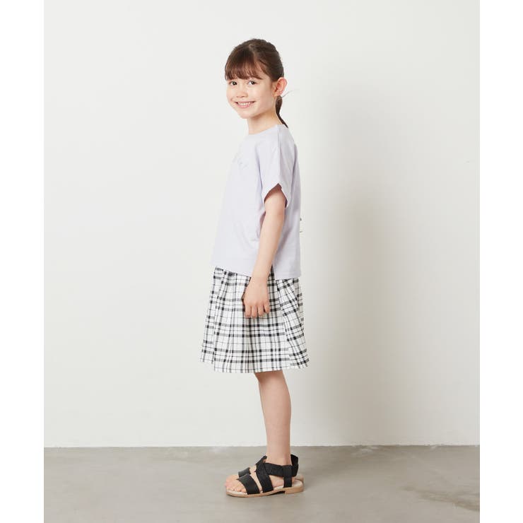 [100-130]アソートロゴプリントTシャツ | a.v.v【KIDS】 | 詳細画像9 