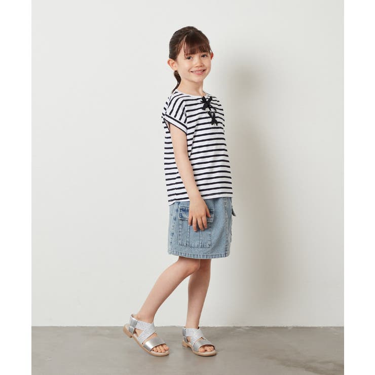 [100-130]フロントレースUPTシャツ | a.v.v【KIDS】 | 詳細画像11 