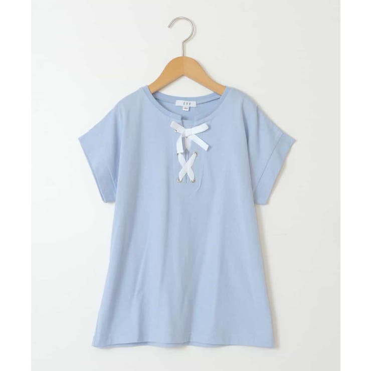 [100-130]フロントレースUPTシャツ | a.v.v【KIDS】 | 詳細画像2 