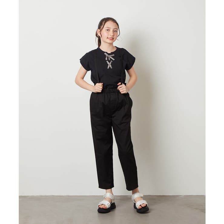 [100-130]フロントレースUPTシャツ | a.v.v【KIDS】 | 詳細画像30 