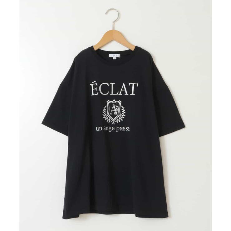 [120-130]エンブレム刺繍オーバーシルエットＴシャツ | a.v.v【KIDS】 | 詳細画像42 