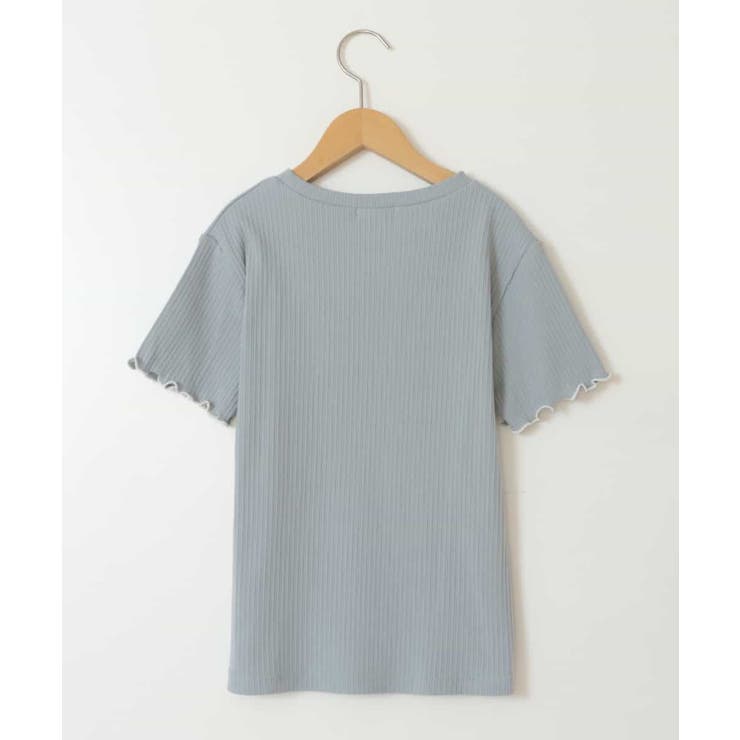 ロゴ刺繍入りプチリボンカットソー | a.v.v【KIDS】 | 詳細画像3 