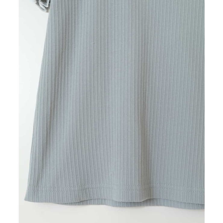 ロゴ刺繍入りプチリボンカットソー | a.v.v【KIDS】 | 詳細画像6 