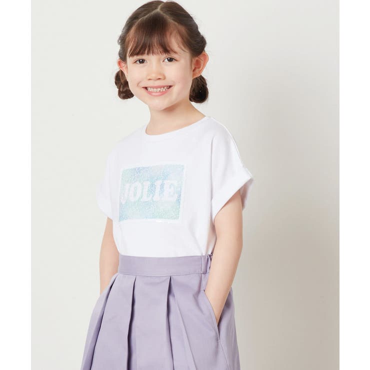 [100-130]スパンコールTシャツ | a.v.v【KIDS】 | 詳細画像34 