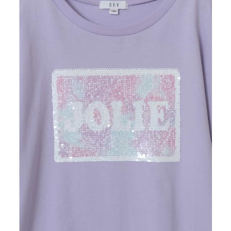 [100-130]スパンコールTシャツ | a.v.v【KIDS】 | 詳細画像7 