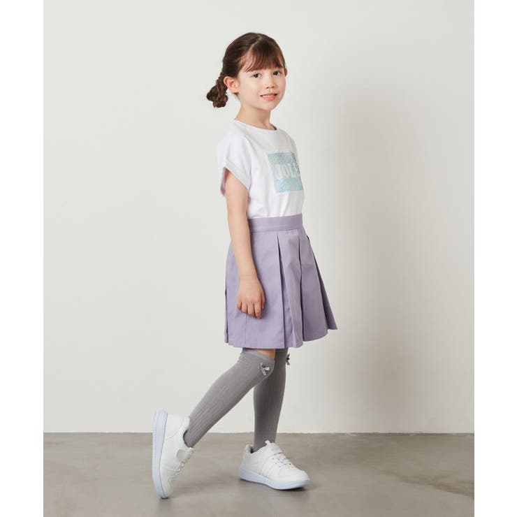 [100-130]スパンコールTシャツ | a.v.v【KIDS】 | 詳細画像9 