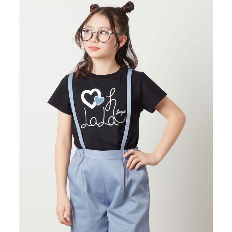 [100-130]モチーフロゴＴシャツ  [品番：ITKW0016572]｜a.v.v【KIDS】（アーヴェヴェ）のキッズファッション通販｜SHOPLIST（ショップリスト）