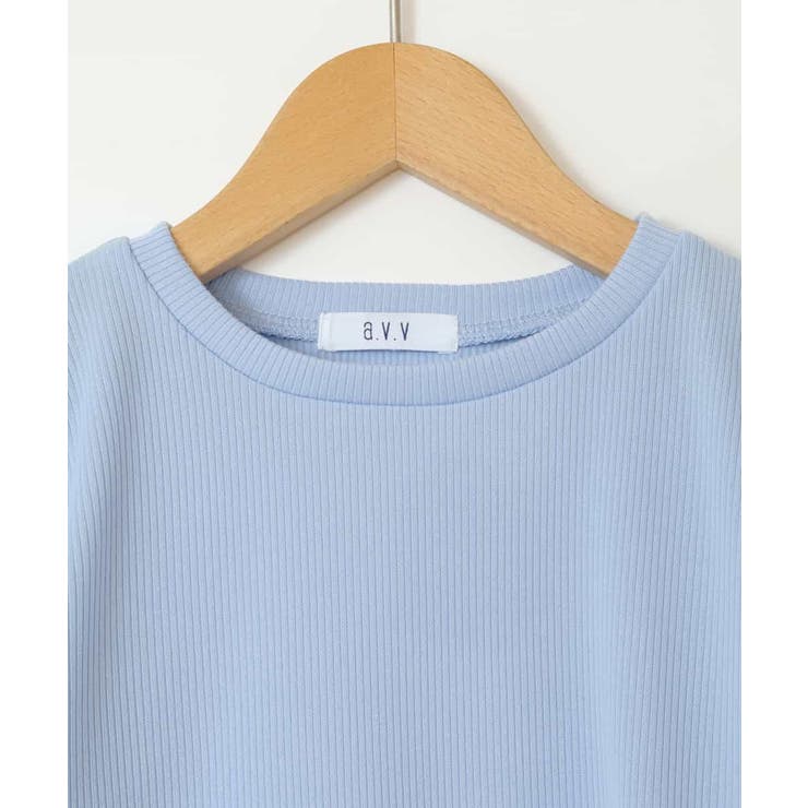 [100-130]異素材フリルスリーブカットソー | a.v.v【KIDS】 | 詳細画像29 