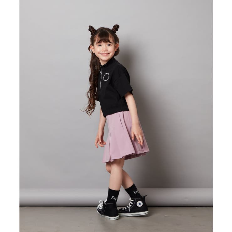 [100-130]ハーフジッププルオーバーTシャツ | a.v.v【KIDS】 | 詳細画像12 
