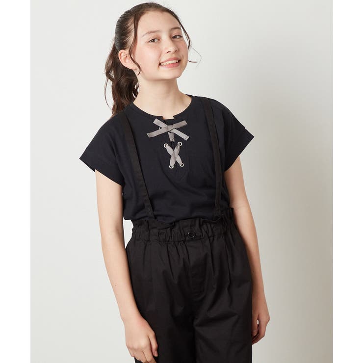 [140-150]フロントレースUPTシャツ | a.v.v【KIDS】 | 詳細画像13 