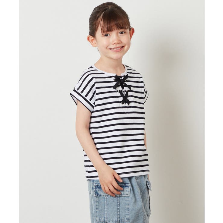 [140-150]フロントレースUPTシャツ | a.v.v【KIDS】 | 詳細画像20 