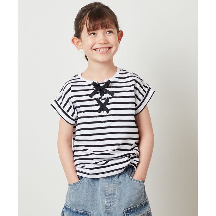 [140-150]フロントレースUPTシャツ | a.v.v【KIDS】 | 詳細画像21 