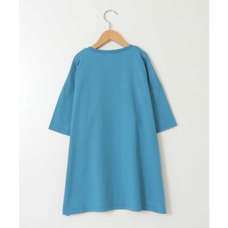 [140-150]エンブレム刺繍オーバーシルエットＴシャツ | a.v.v【KIDS】 | 詳細画像3 