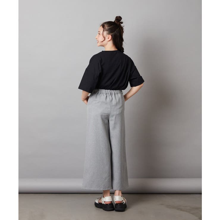 [140-150]エンブレム刺繍オーバーシルエットＴシャツ | a.v.v【KIDS】 | 詳細画像33 