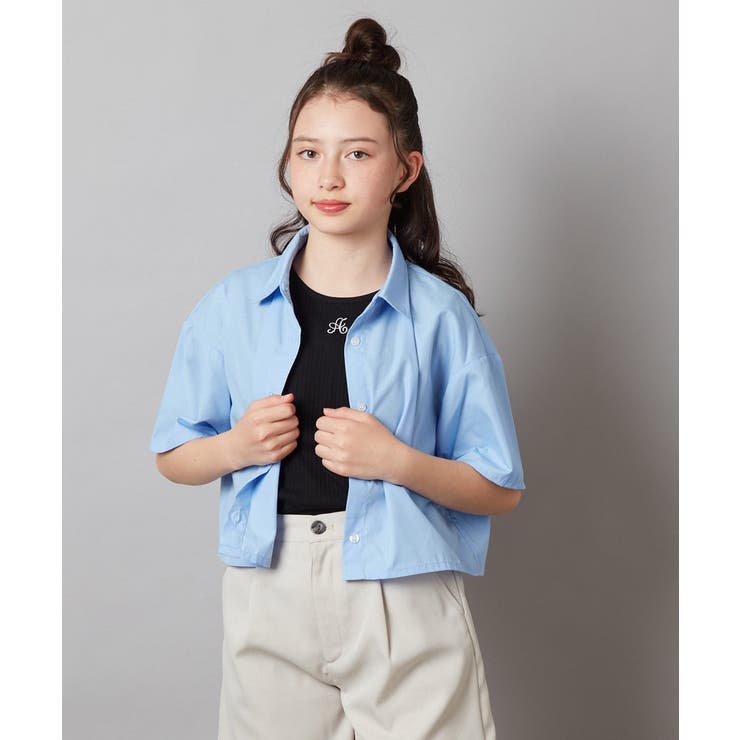 【ジュニア】[160]ロゴ刺繍タンクトップ | a.v.v【KIDS】 | 詳細画像10 