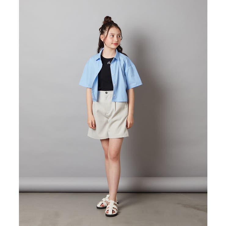 【ジュニア】[160]ロゴ刺繍タンクトップ | a.v.v【KIDS】 | 詳細画像12 