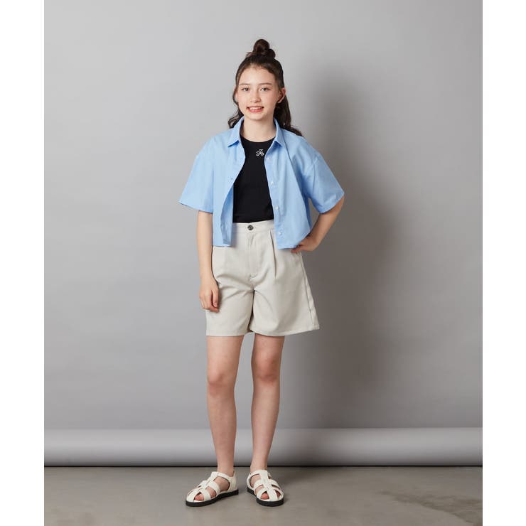 【ジュニア】[160]ロゴ刺繍タンクトップ | a.v.v【KIDS】 | 詳細画像13 