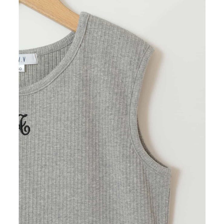 【ジュニア】[160]ロゴ刺繍タンクトップ | a.v.v【KIDS】 | 詳細画像25 
