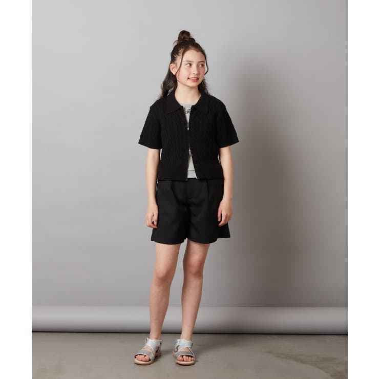 【ジュニア】[160]ロゴ刺繍タンクトップ | a.v.v【KIDS】 | 詳細画像5 