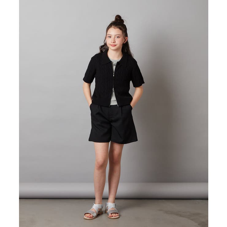 【ジュニア】[160]ロゴ刺繍タンクトップ | a.v.v【KIDS】 | 詳細画像6 