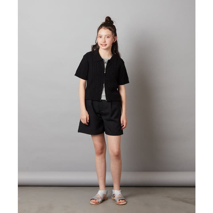 【ジュニア】[160]ロゴ刺繍タンクトップ | a.v.v【KIDS】 | 詳細画像7 