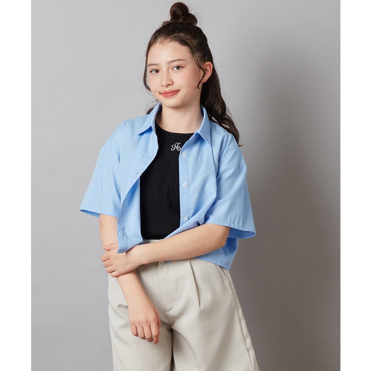 【ジュニア】[160]ロゴ刺繍タンクトップ | a.v.v【KIDS】 | 詳細画像8 