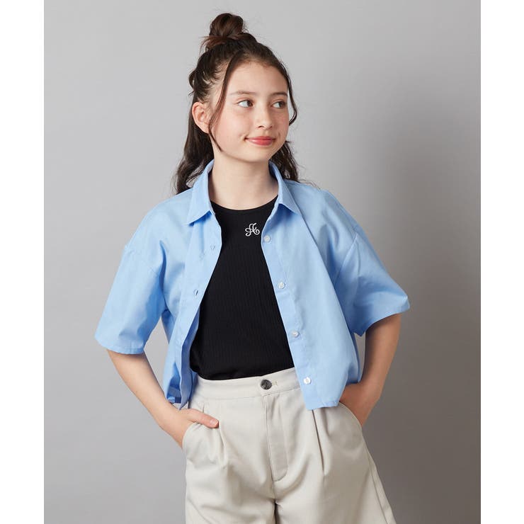 【ジュニア】[160]ロゴ刺繍タンクトップ | a.v.v【KIDS】 | 詳細画像9 