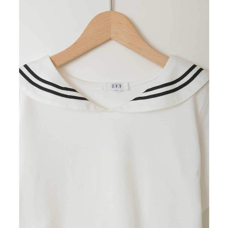 [120-160]【接触冷感/ジメジメ対策】セーラーカラーＴ | a.v.v【KIDS】 | 詳細画像24 