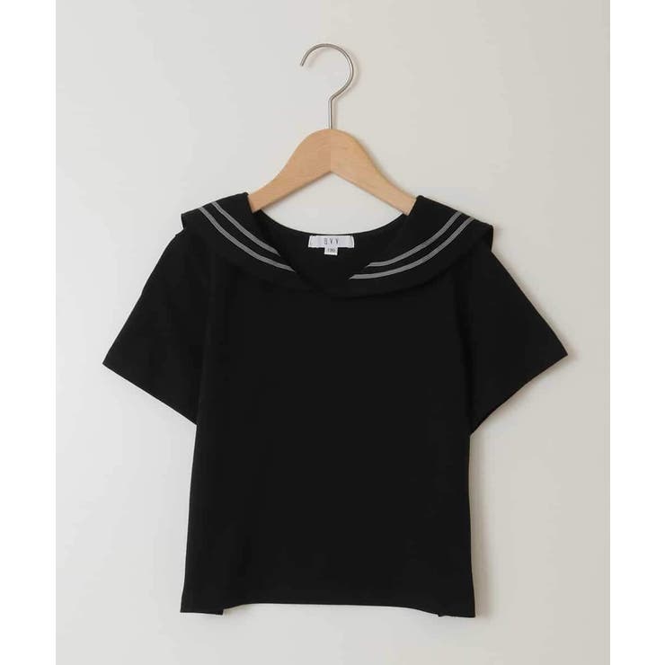 [120-160]【接触冷感/ジメジメ対策】セーラーカラーＴ | a.v.v【KIDS】 | 詳細画像28 